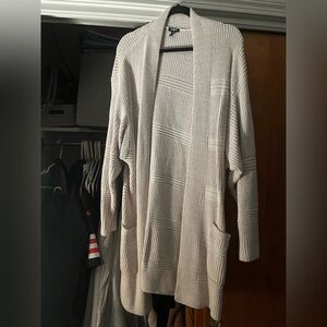 Express cream cardigan